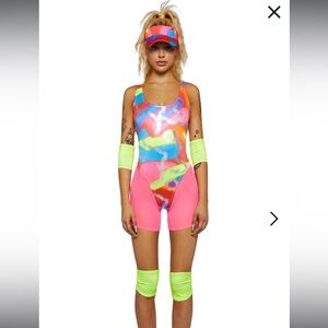 S/M Barbie roller skate costume (never used)